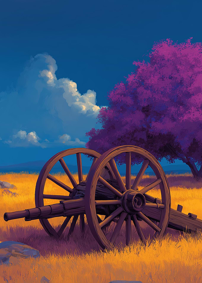 Old Wagon Wheel