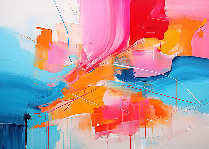 Colorful Abstract Painting