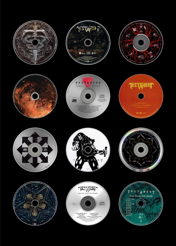 Testament CD Collage