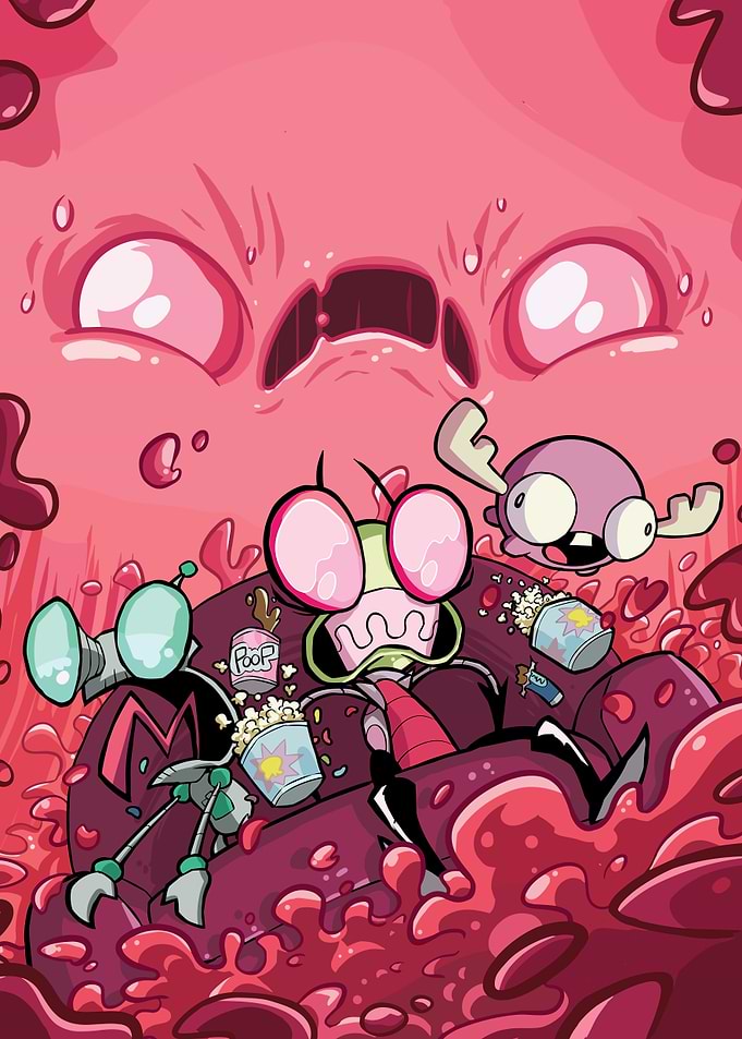 Invader Zim: Watching Horror Movie