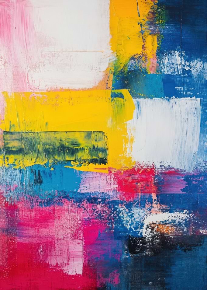 Abstract Colorful Painting