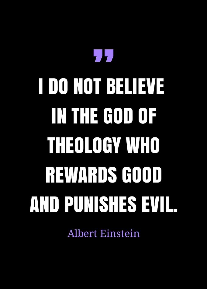 Einstein Quote on Theology