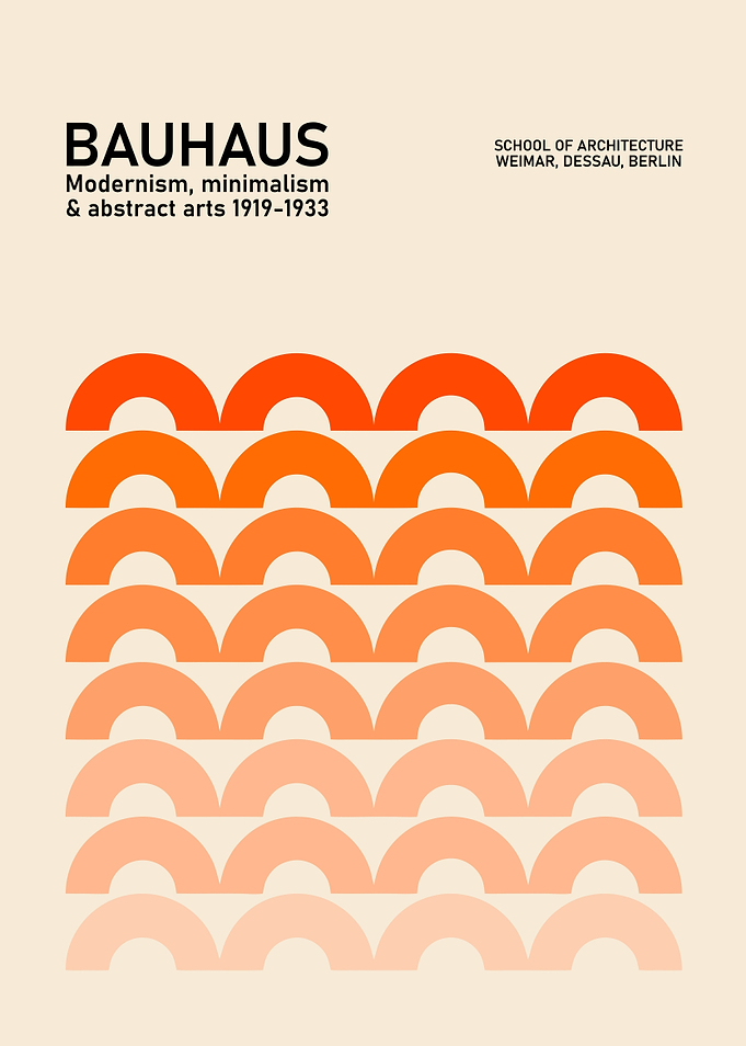 Bauhaus Modernism Abstract Art