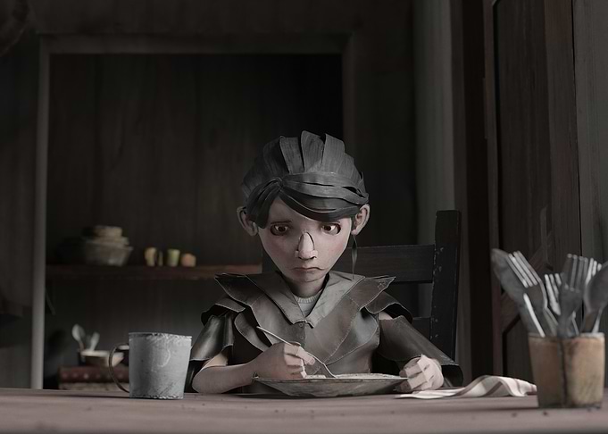 Return to Hairy Hill - Film Still from the Award Winning CG/Stop motion animated short film