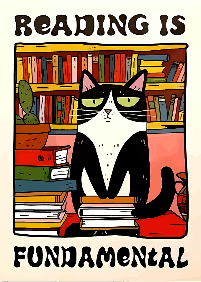 Reading Cat