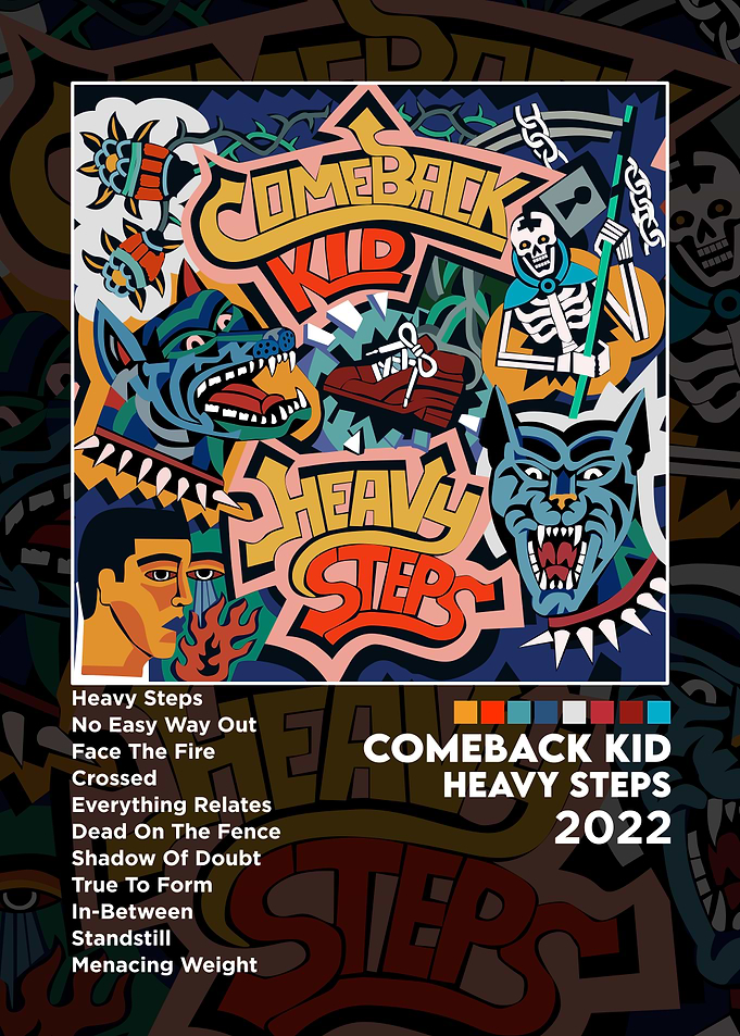 Comeback Kid Heavy Steps Album