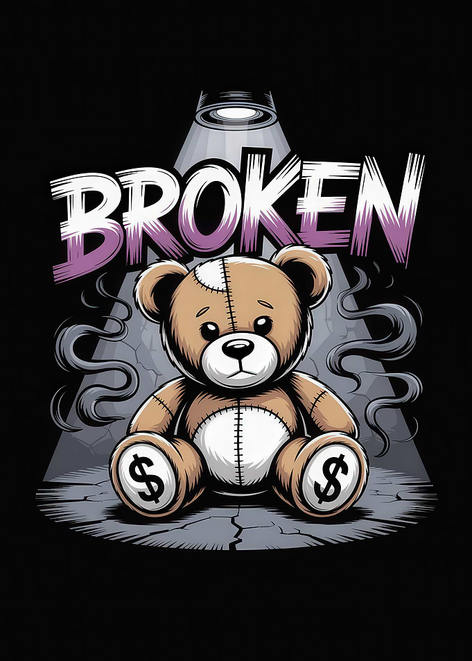Broken Teddy Bear