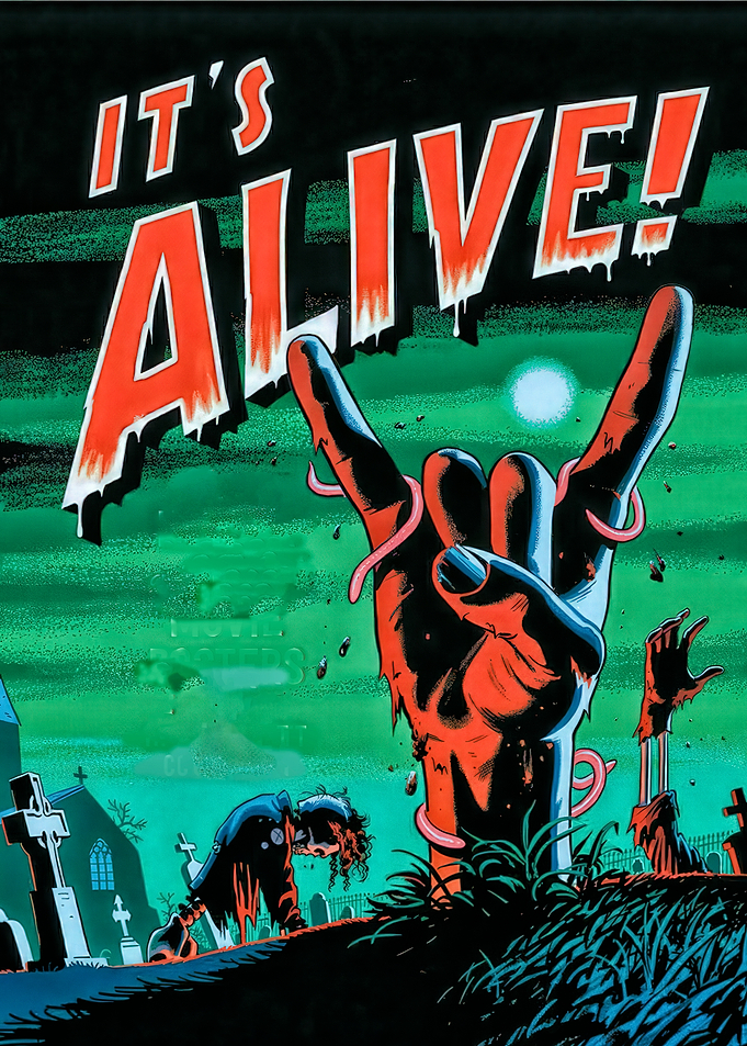 It's Alive! Zombie Rock Hand