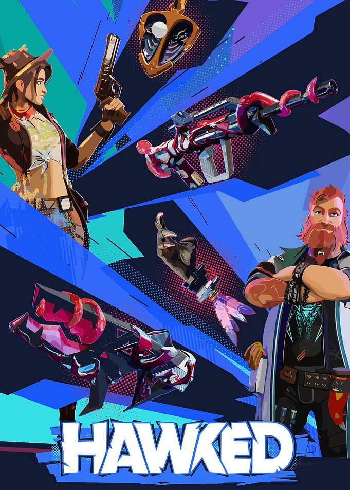 Hawked Game Poster