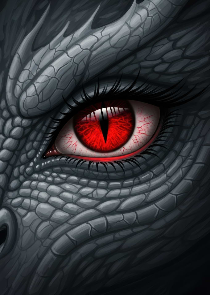 Dragon Eye Close-Up