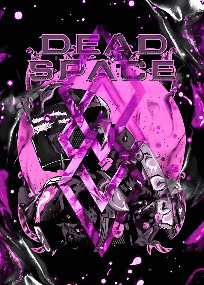 Dead Space Game Poster Art