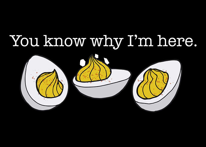 Deviled Eggs Pun