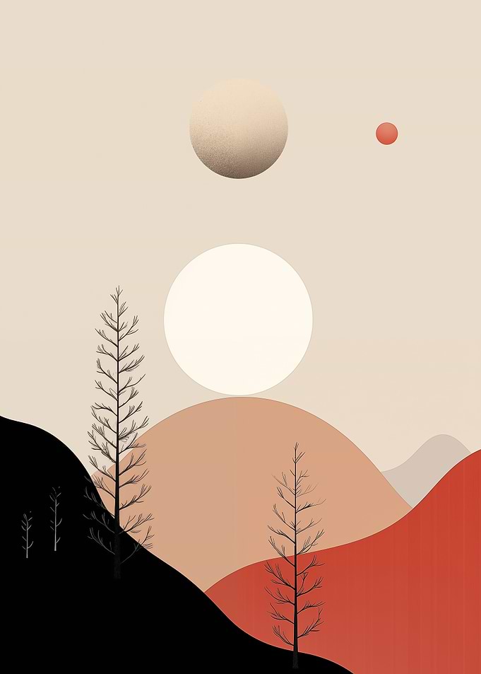 Nordic Minimalism Landscape