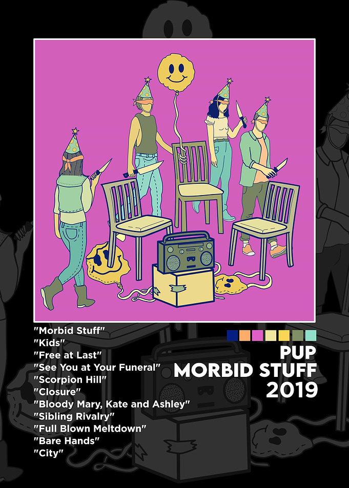 PUP Morbid Stuff Album Cover