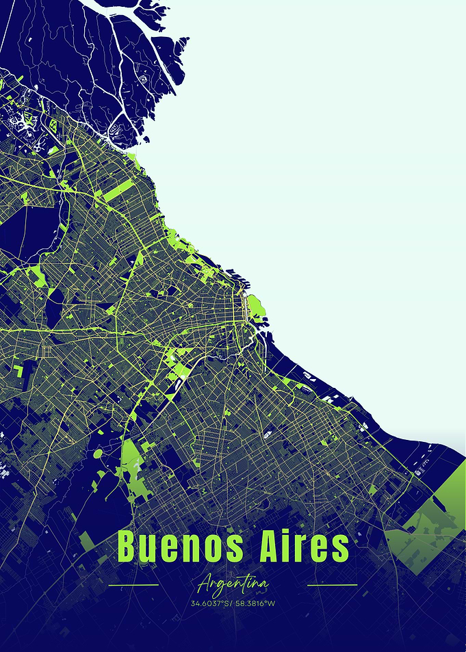 Buenos Aires Map - Argentina