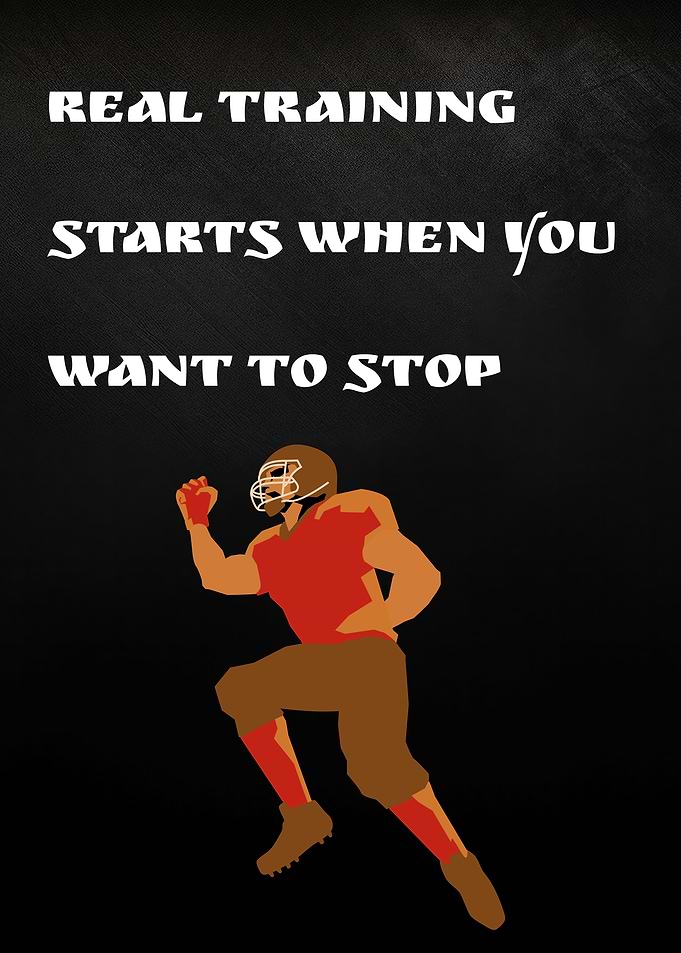 Real Training Football Motivation
