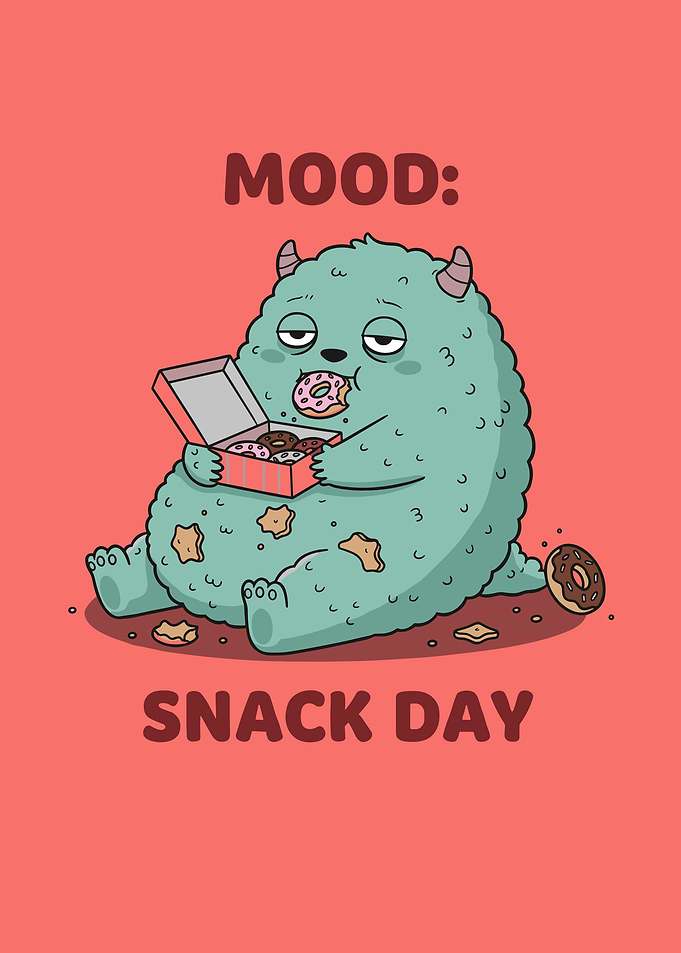 Mood: Snack Day Monster