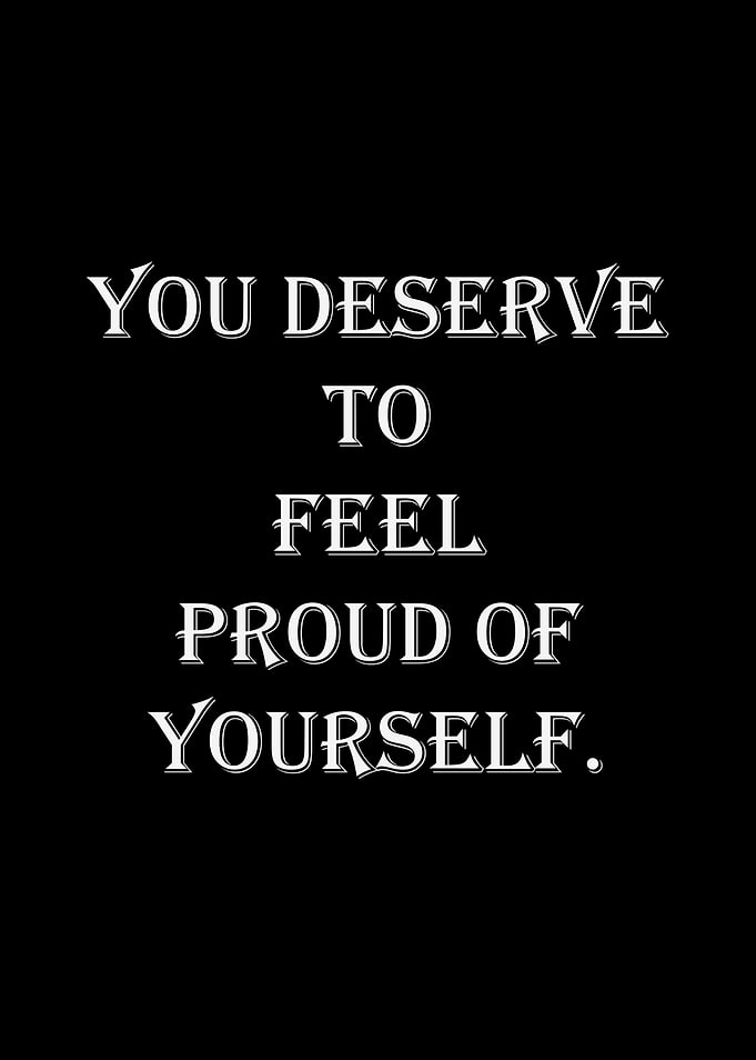 Inspirational Quote: You Deserve to Feel