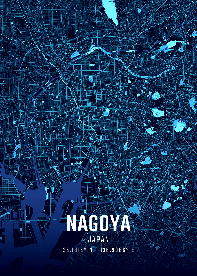 Nagoya Midnight City Map