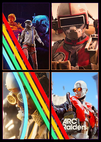 Arc Raiders Game Character Collage
