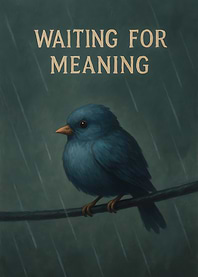 Waiting for Meaning: Blue Bird in Rain