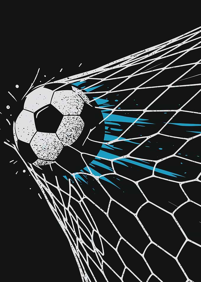 Soccer Ball Goal Graphic
