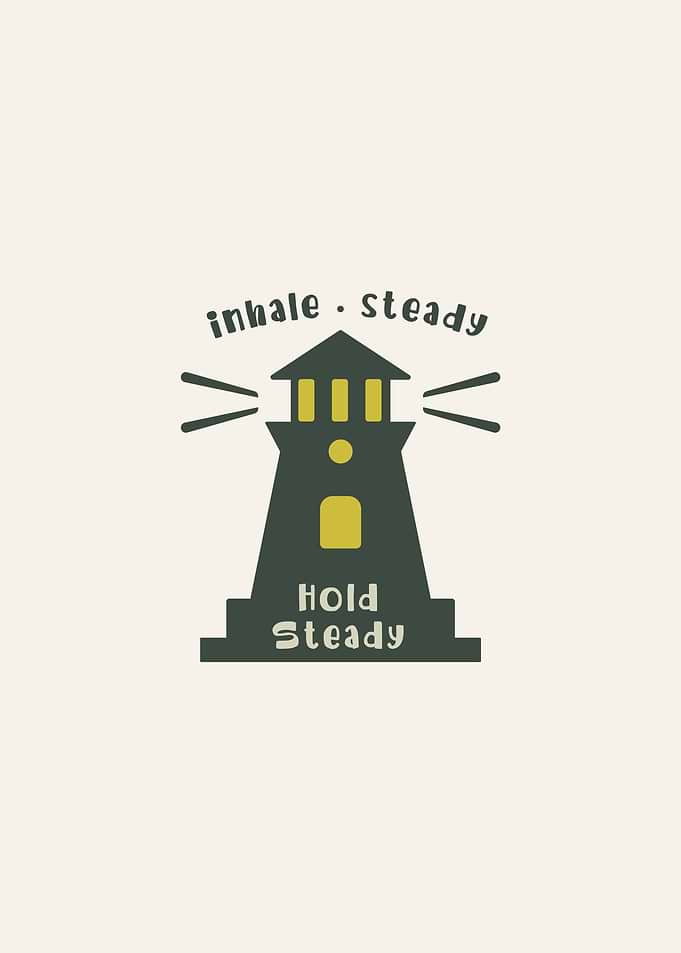 A quiet reminder: hold steady — one breath at a time