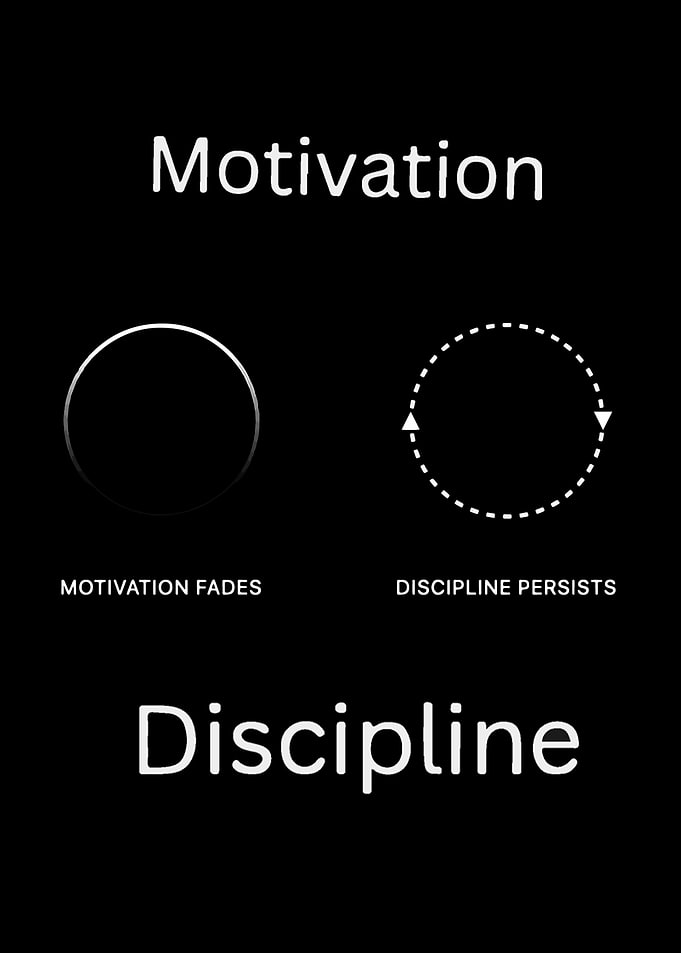 Motivation vs. Discipline