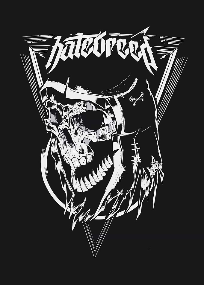 Hatebreed Skull Graphic