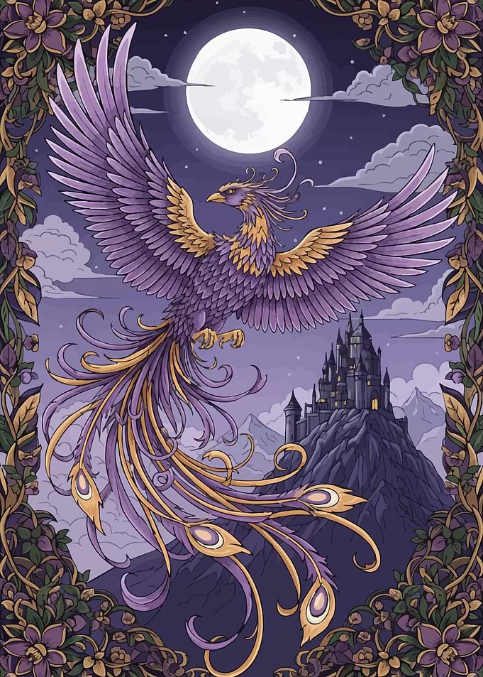 Purple Phoenix Rising