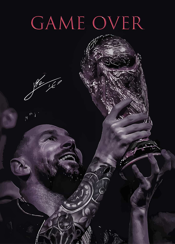 Messi World Cup Victory: Game Over