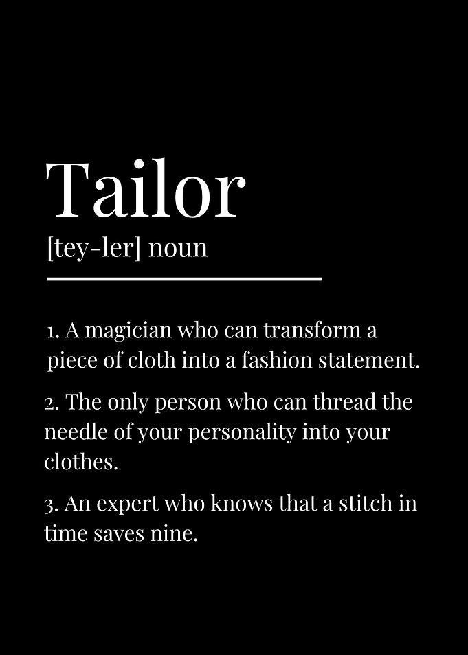 Funny Tailor Definition