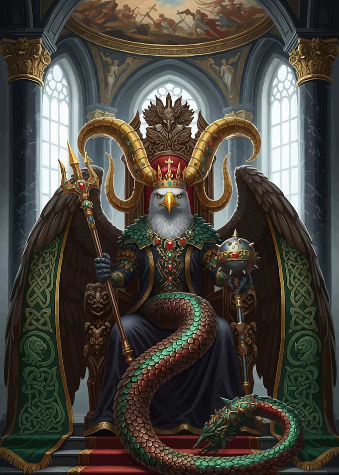 Eagle King Throne Snake