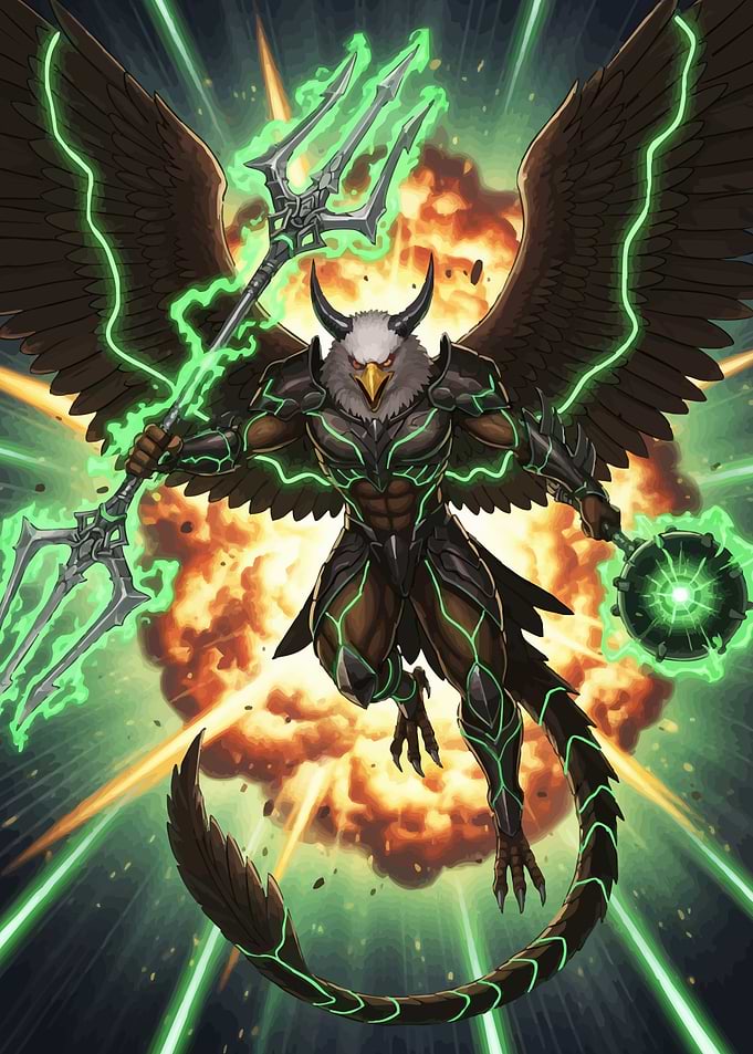 Eagle-headed Warrior Weapons