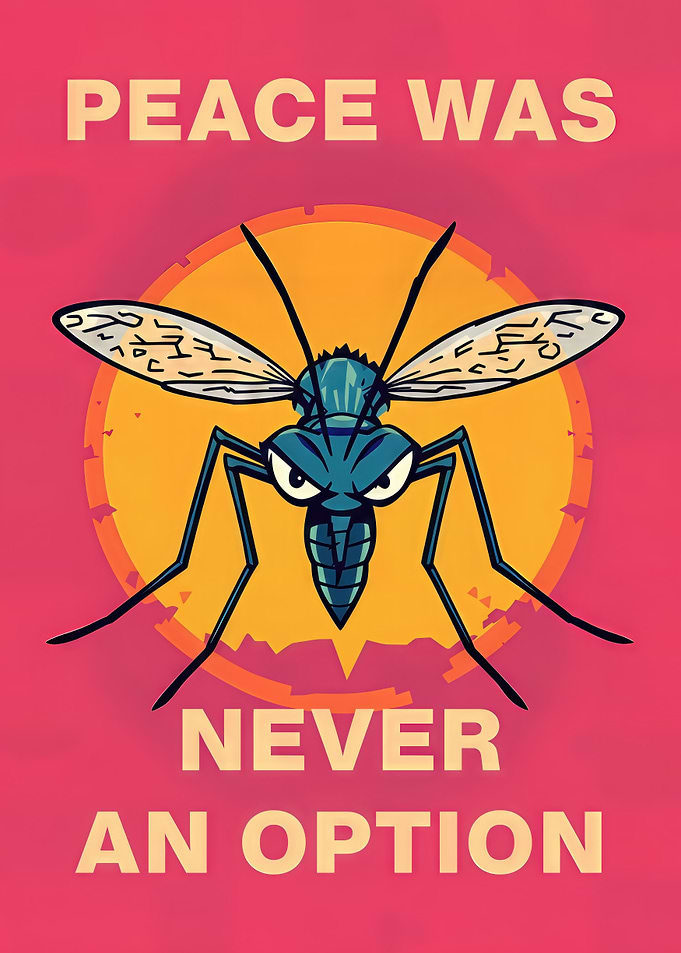 Peace Was Never An Option Mosquito