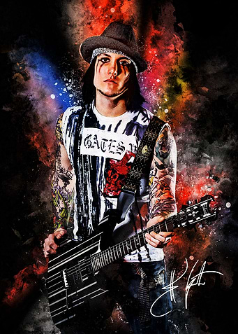 Synyster Gates with Guitar
