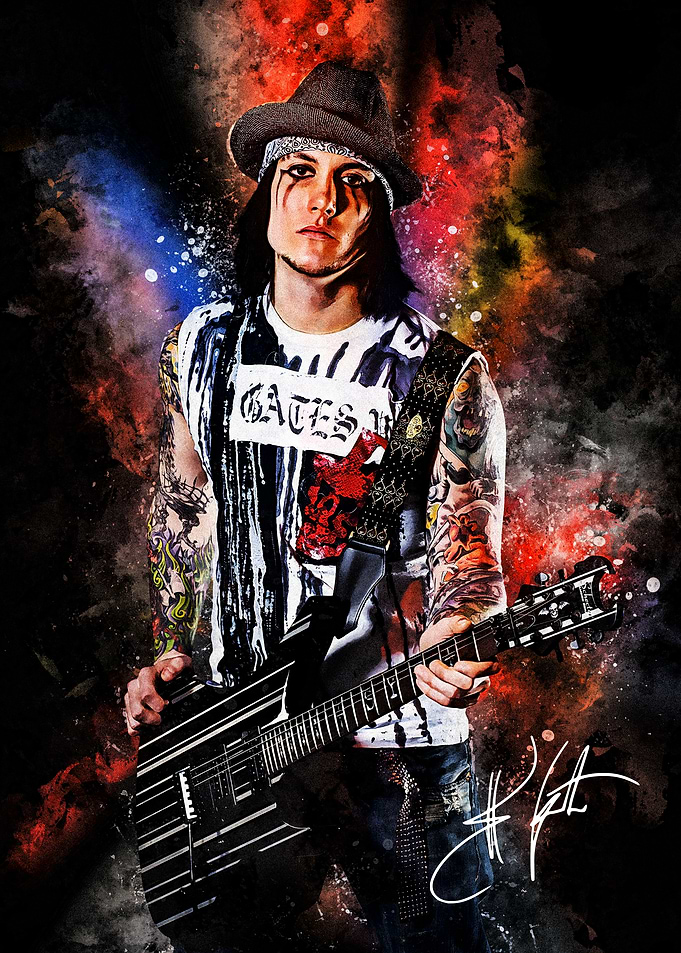 Synyster Gates with Guitar