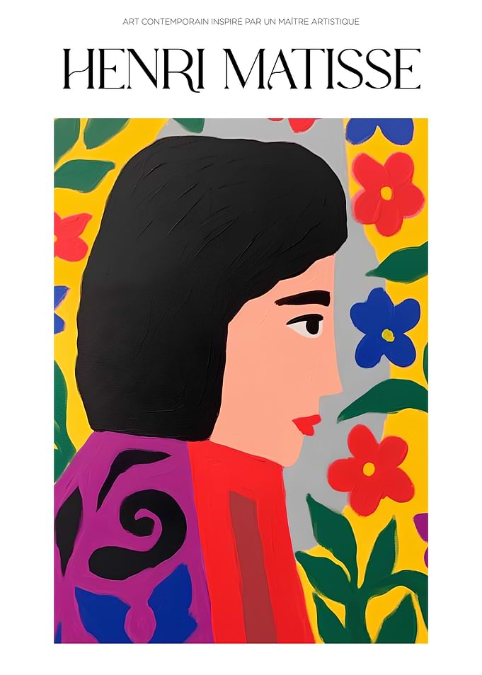 Henri Matisse Inspired Contemporary Art