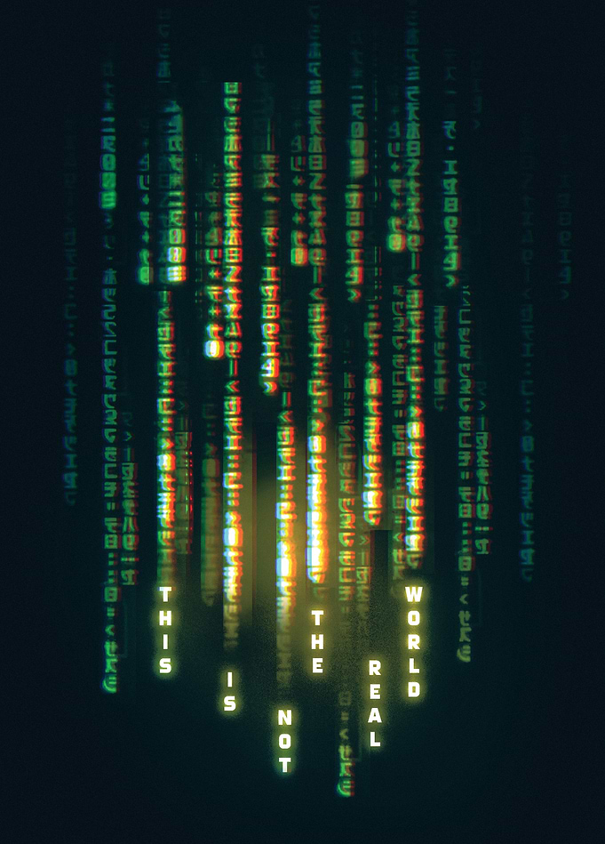 Digital Rain Cascade