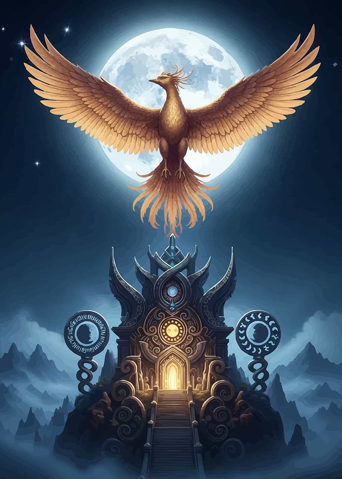 Golden Phoenix Ancient Temple