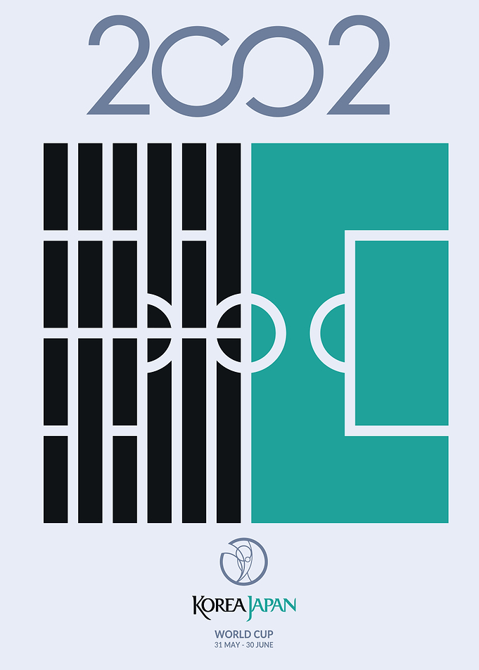 2002 Korea Japan World Cup Poster