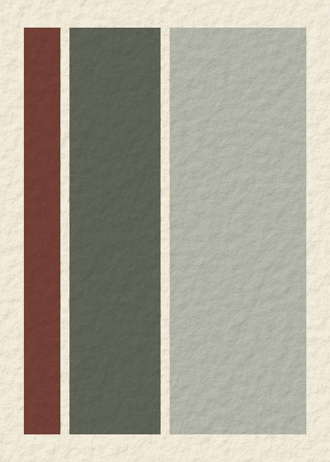 Abstract Color Block Vertical Stripes