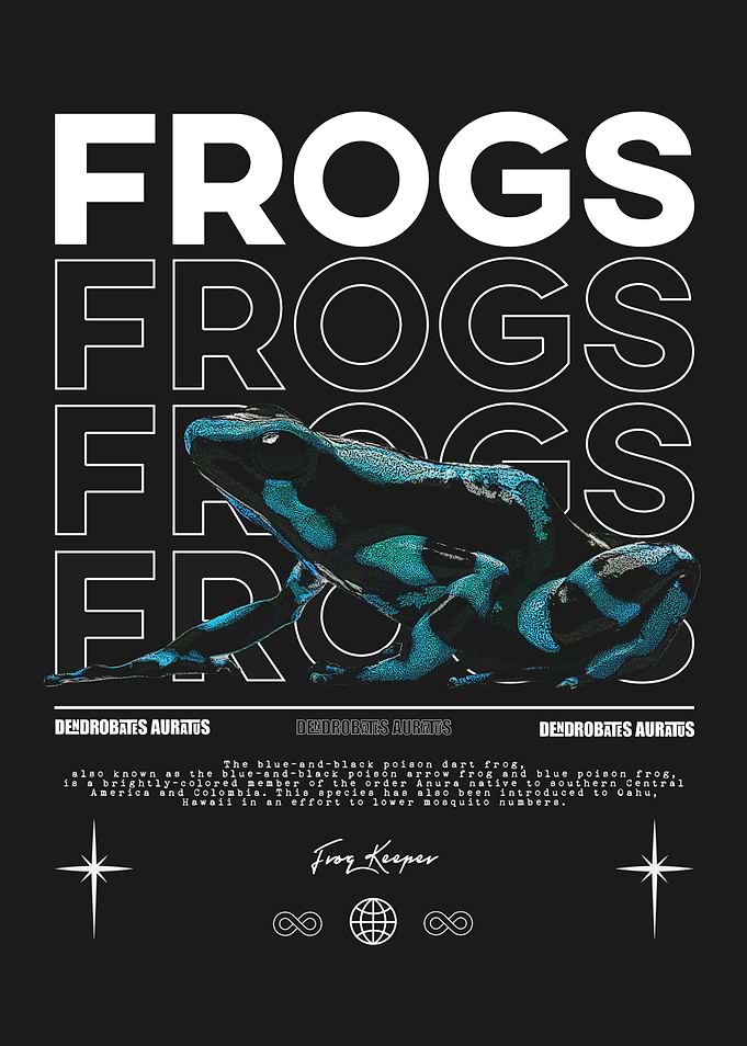 Ddendrobates Auratus Dart Frog Keeper