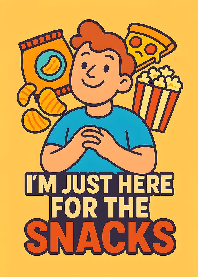 I'm Just Here For The Snacks
