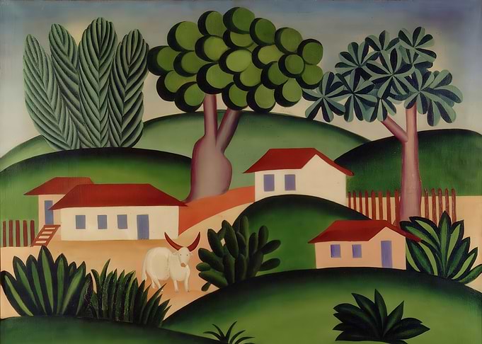 Tarsila do Amaral - The Ox, tarsila do amaral artwork