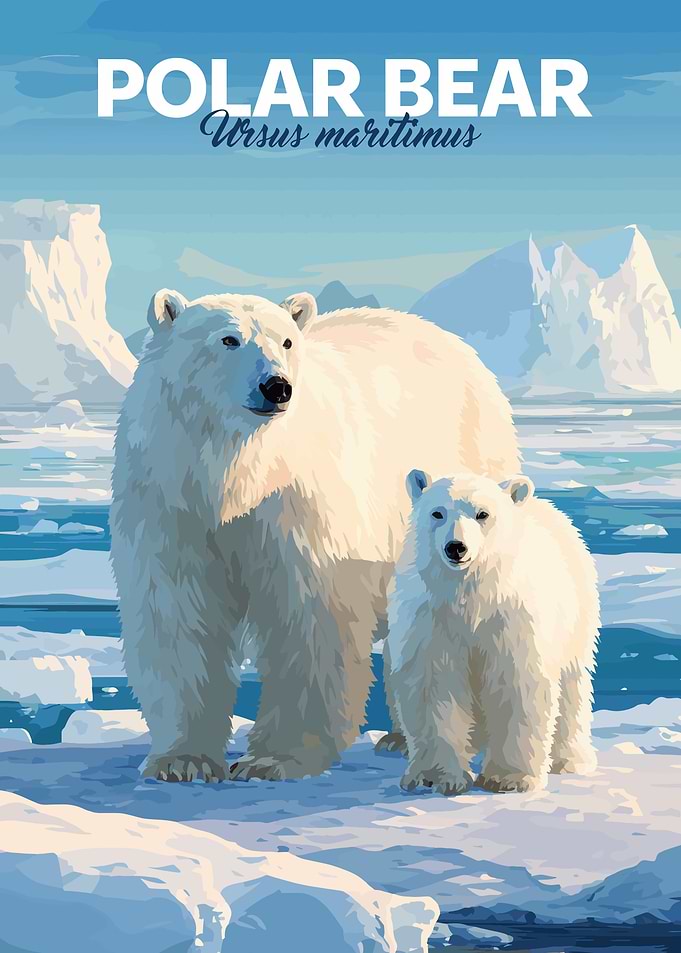 Polar Bear Family