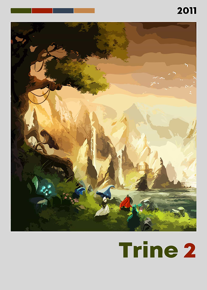 Trine 2 Game Art by