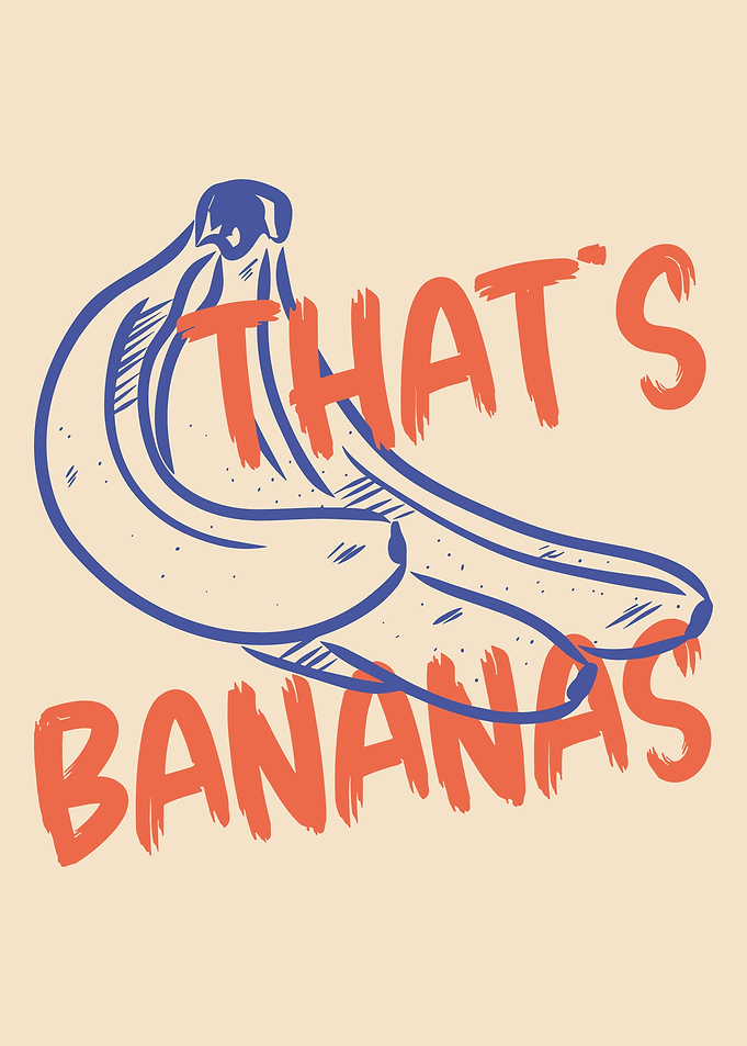 That's Bananas Graphic Art