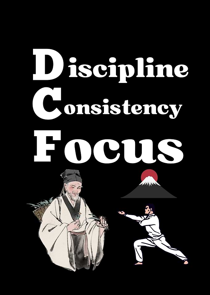 Discipline, Consistency, Focus