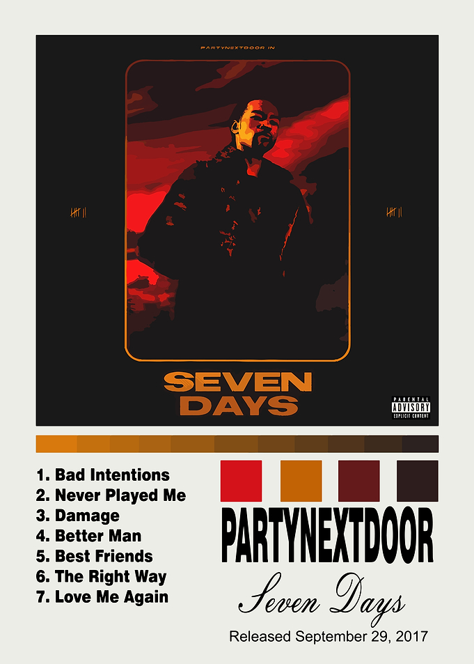 PARTYNEXTDOOR - Seven Days Album Cover
